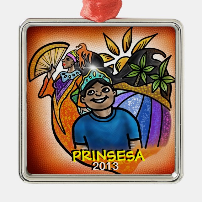 Bucheinbandverzierung Ornament Aus Metall (Vorne)