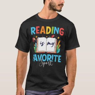 Buchen Buchliche Nerds Buchlesung ist mein Favorit T-Shirt