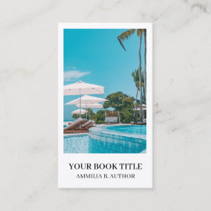 Buchen   Design für Autor-Werbelogo Visitenkarte