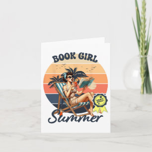 Buchen Girl Tropical Summer Bucht Strände Urlaub Karte