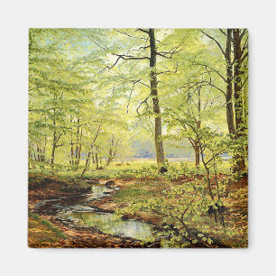 Buchen im Frühling, Christliches Zacho Magnet