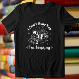 Buchen & Kaffee Liebhaber, ich kann nicht hören, d Tri-Blend Shirt