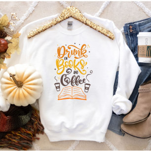 Buchen, Leser, Lover Geschenk buchen, Kaffee Lover Sweatshirt