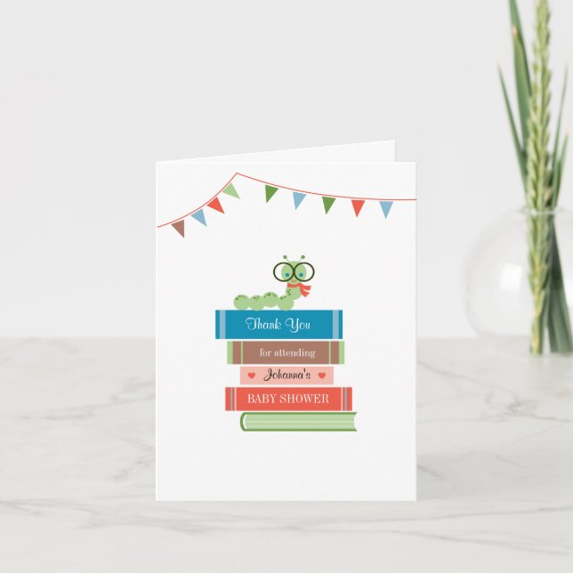 Buchen Sie Baby Showroom Danke Karte (Vorderseite)