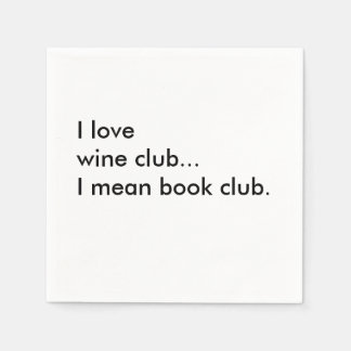 Buchen Sie Club Cocktail Napkins - I Liebe Serviette