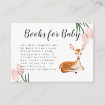 Buchen Sie das Sweet Deer Pink Baby Showbook