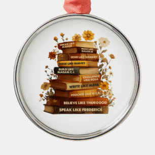 Buchen Sie den Black History Month Ornament Aus Metall