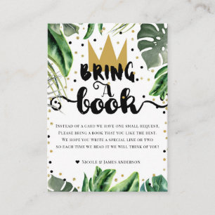 Buchen Sie ein Buch Wild 1 zum 1. Geburtstag Begleitkarte