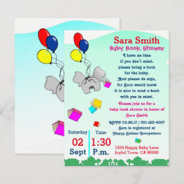 Buchen Sie eine Babydusche Einladung