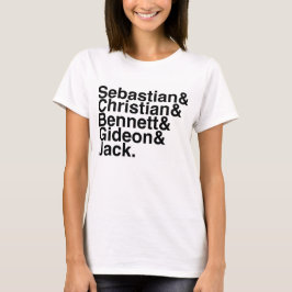 Buchen Sie Freund Sebastian, christlich, Bennett… T-Shirt