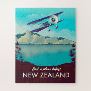 Buchen Sie heute ein Flugzeug! Neuseeland Puzzle