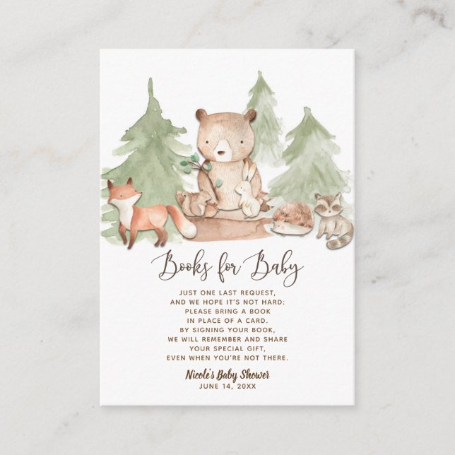 Buchen Sie Ihr Kind bei uns! Begleitkarte (Vorderseite)