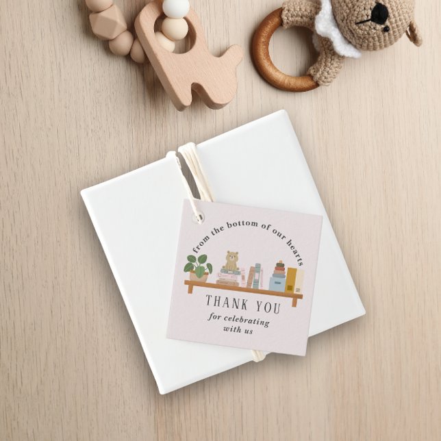 Buchen Sie Ihr Shelf Baby Shower Girl Geschenkanhänger (Von Creator hochgeladen)