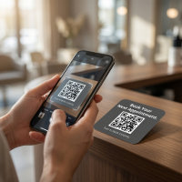 Buchen Sie Ihren nächsten Termin QR-Code Benutzerd