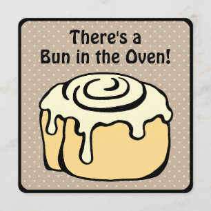 Buchen Sie in der Oven Niedlich Modern Baby Shower Einladung