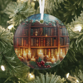 Buchen Sie Liebhaber, Ziergegenstände, personalisi Ornament Aus Glas