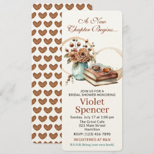 Buchen Sie Lover Bridal Shower Einladung Lesezeich