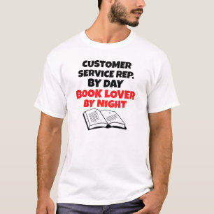 Buchen Sie Lover Kundendienstmitarbeiter CSR T-Shirt