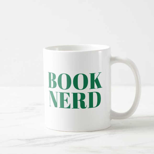 Buchen Sie Nerd Niedlich Moderne Buchliebhaber Mug Tasse (Rechts)