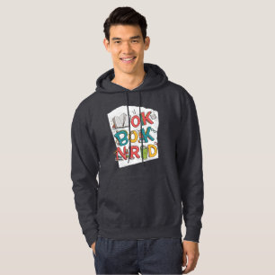 "Buchen Sie Nerd - Playful and Creative Reading En Hoodie