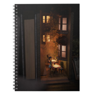 Buchen Sie nook diorama - kleines Café Notizblock