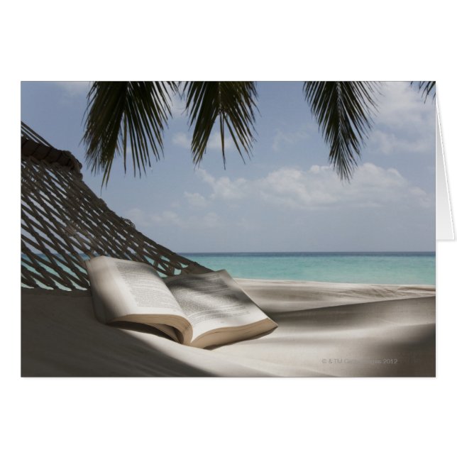 Buchen Sie unter einer Hängematte (Vorderseite (Horizontal))