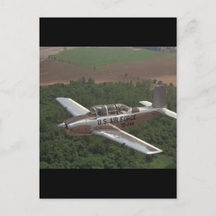 Buchen, T-34, 1953_Klassische Luftfahrt Postkarte