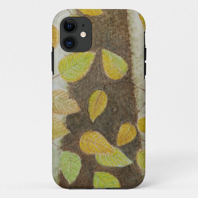 Buchenblätter Case-Mate iPhone Hülle (Rückseite)