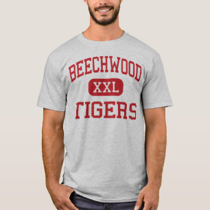 Buchenholz - Tiger - hoch - Fort Mitchell Kentucky T-Shirt