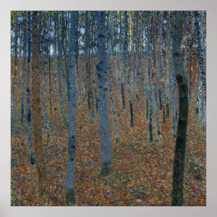Buchenwald I von Gustav Klimt Poster
