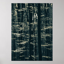 Buchenwald-Natur-Foto Poster