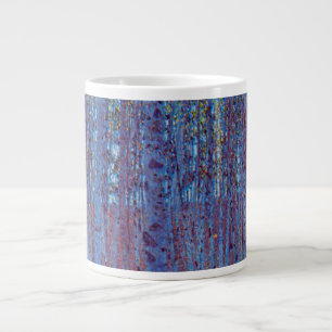Buchenwald von Gustav Klimt, Vintage Art Nouveau Jumbo-Tasse