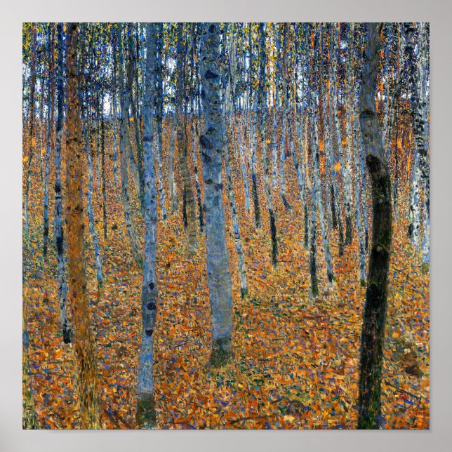 Buchenwäldchen I | Gustav Klimt | Poster (Vorne)