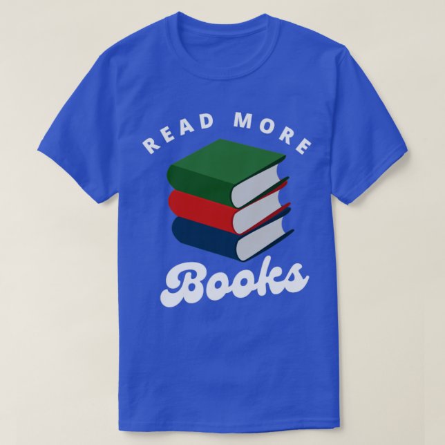 Bücher 101 T-Shirt (Design vorne)
