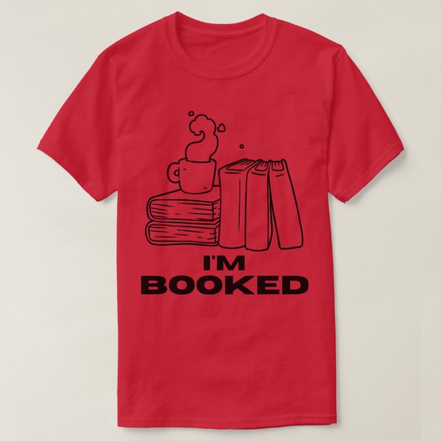 Bücher 89 T-Shirt (Design vorne)