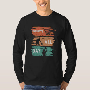 Bücher Basketballdesign T-Shirt
