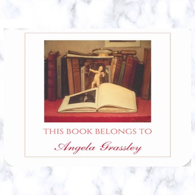 Bücher bearbeiten und Gläser verherrlichen Quadratischer Aufkleber (Von Creator hochgeladen)