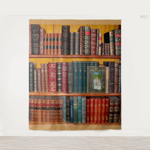 Bücher Bibliothek Bücherregal Buchhandlung Wandteppich