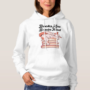 Bücher - Bücher sind Hirnfutter Hoodie