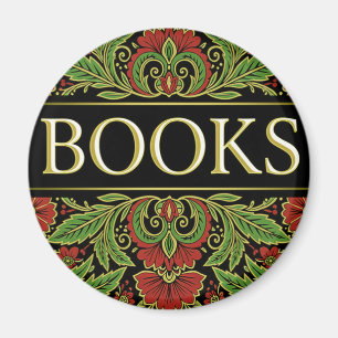 Bücher Bücherliebhaber Schriftsteller Leser Biblio Magnet