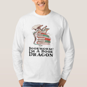 Bücher - Bücherwurm? Ich bin Buchdrache T-Shirt