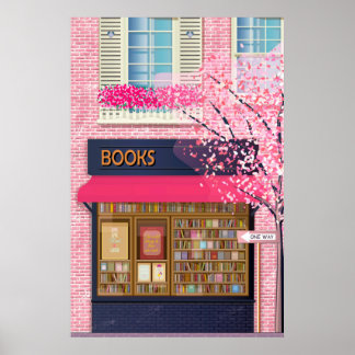 Bücher | Buchhandlung | Darstellung Poster