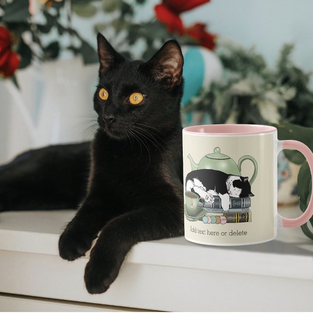 Bücher Cat Tee Niedlich Tasse (Von Creator hochgeladen)