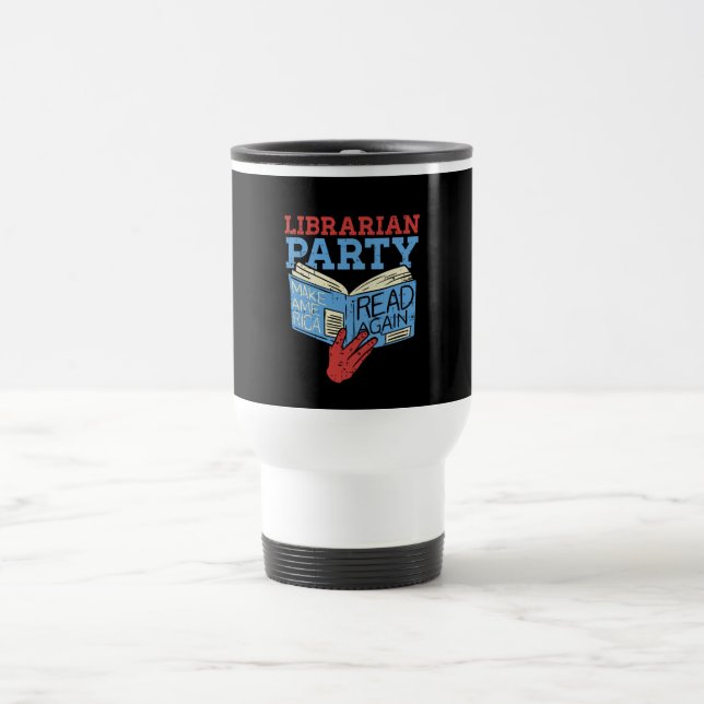 Bücher - Das librarian Party Book Lover Gift Reisebecher (Mittel)