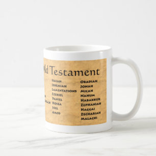 Bücher des Alten Testaments Kaffeetasse