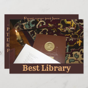 Bücher des letzten Jahrhunderts Einladung