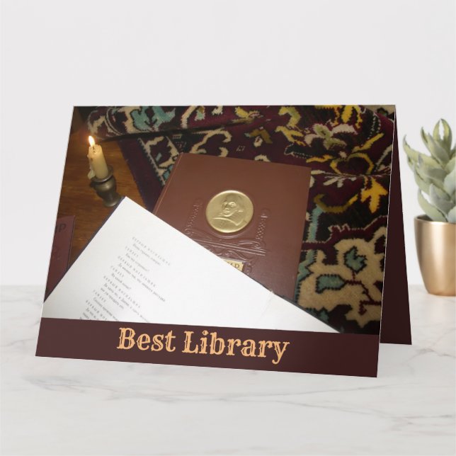 Bücher des letzten Jahrhunderts Karte (Kleine Pflanze)