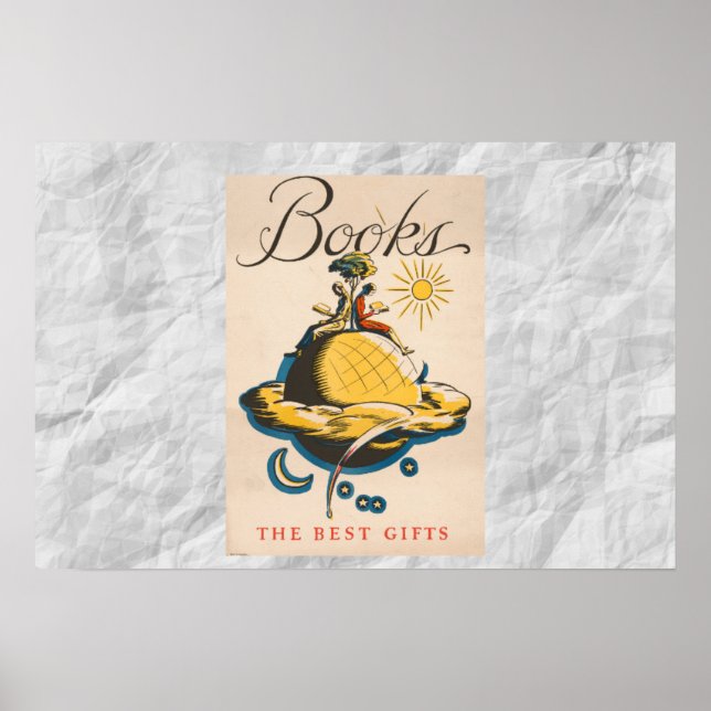 BÜCHER - die besten Geschenke Poster (Vorne)