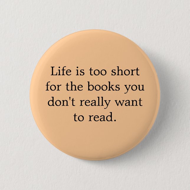 Bücher, die Sie nicht Gewollt haben, um Button zu  (Vorderseite)