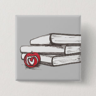 Bücher + Ein Button Apples kundengerecht